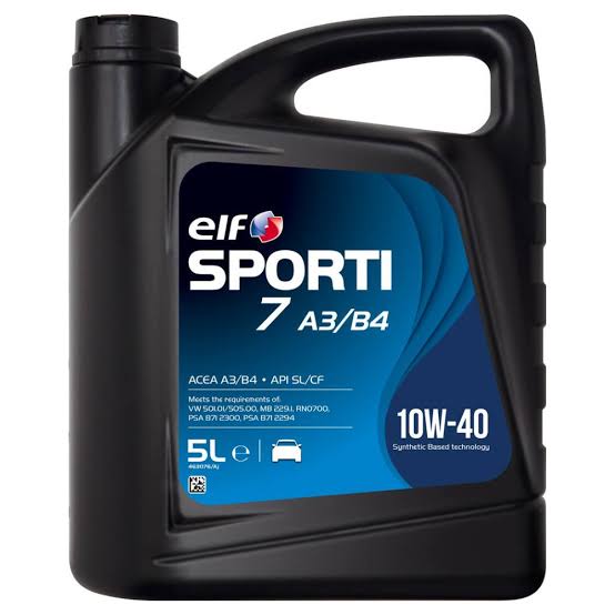 Aceite 5-L Elf 10W40 Sporti 7 A3-B4