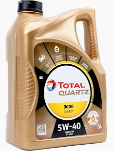Aceite 5-L Total 5W40 Quartz 9000